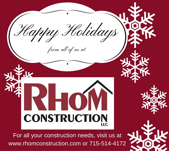 Rhom Construction Happy Holidays