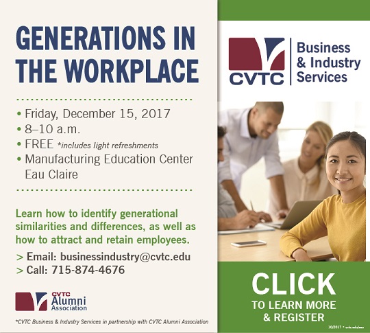 CVTC: Generations in the Workplace
