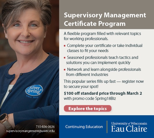 UWEC: Supervisory Management Certificate Program
