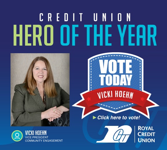 Royal Credit Union: Vote for Vicki Hoehn