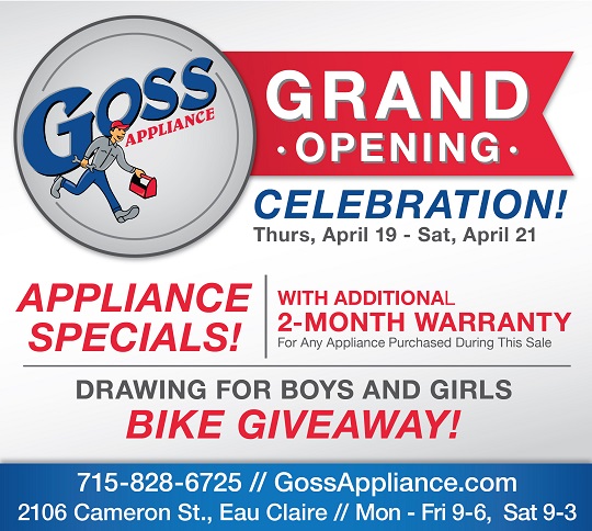 Goss Appliance: Grand Opening