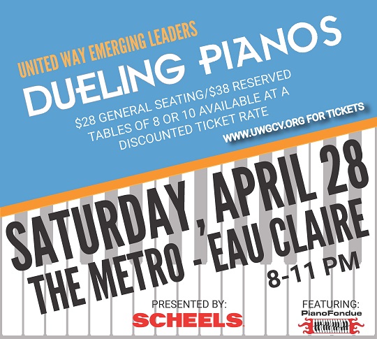 United Way: Dueling Pianos
